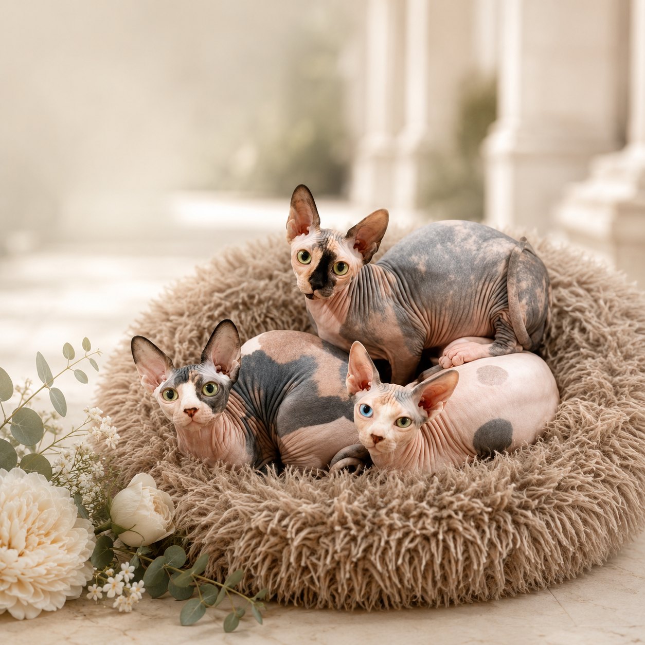 Badgerland Sphynx kittens