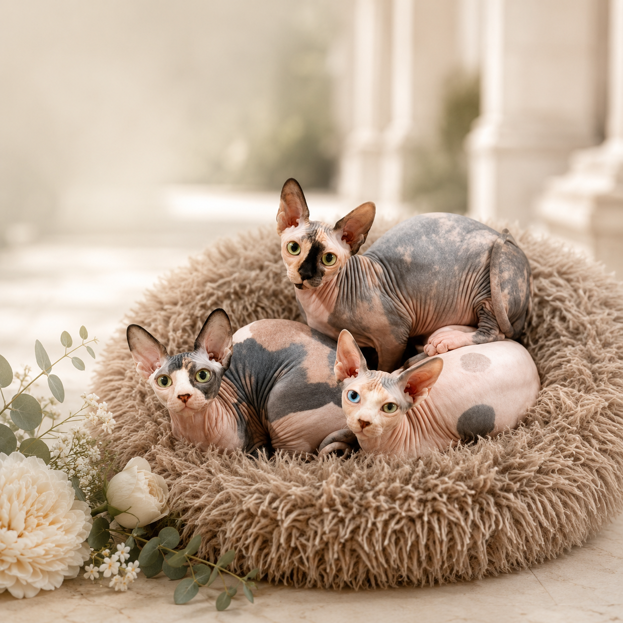 Badgerland Sphynx kittens