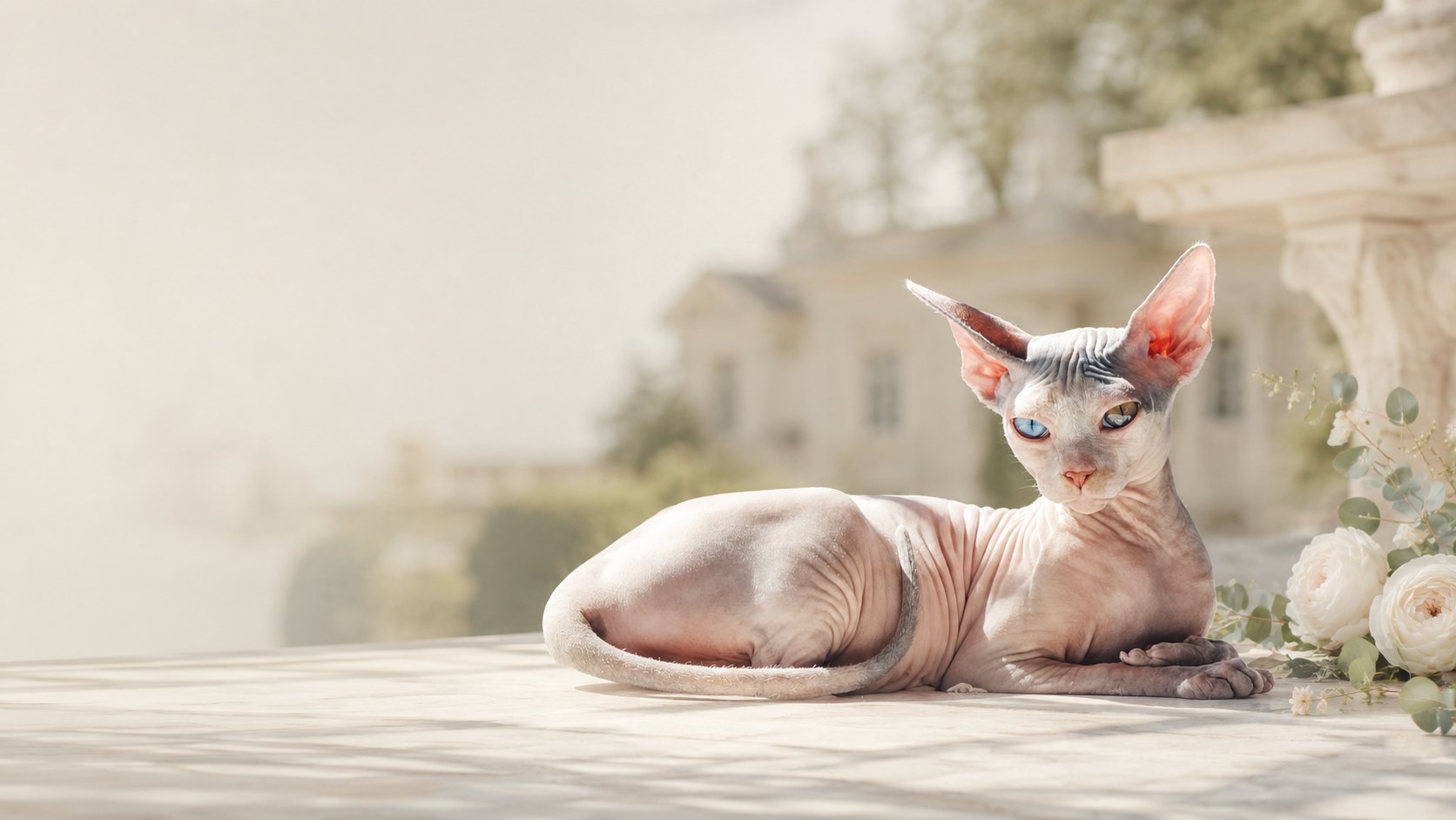 Badgerland Sphynx kitten